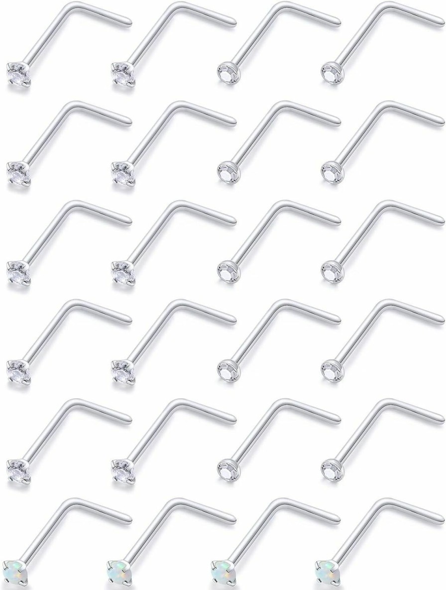 Wholesale Tkzndnm Tkzndnm Nose Rings Nose Piercings Nose Rings For Women Nose Studs Nose Rings Studs Nose Piercing Jewelry Nose Ring Nose Stud Nose Piercing Surgical Steel Nose Ring Nose Studs For Women 20G Nose Ring