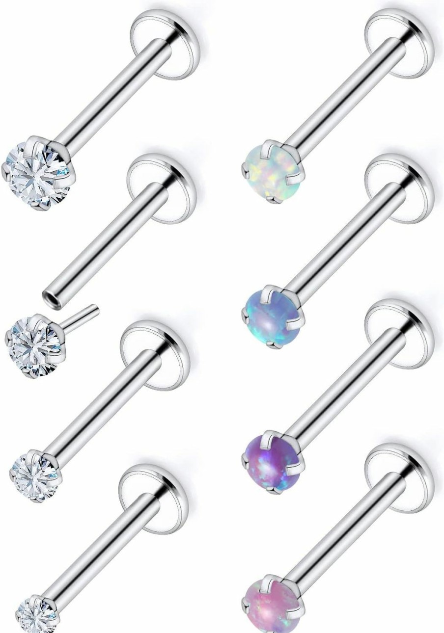 Best Oicctyzio Oicctyzio Threadless Nose Stud Nose Rings Nose Piercings Nose Ring Nose Studs Nose Rings Studs Nose Piercing Jewelry Nose Rings For Women Nose Stud Surgical Steel Nose Ring Nose Piercing Nose Jewelry