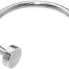 Hot SING F LTD Sing F Ltd 0.24Inch Nose Ring Surgical Steel Silver Piercing Stud Thin Small Tiny Cartilage