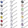 New Goerhsjie Goerhsjie Nose Studs Nose Rings Nose Piercings Nose Ring Nose Piercing Jewelry Nose Rings Studs Nose Rings For Women Nose Stud Surgical Steel Nose Ring Nose Piercing Nose Studs For Women