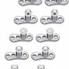 Clearance Lcolyoli Lcolyoli 10Pcs 14G Dermal Anchor Tops Cz/Opal/Ball Base G23 Titanium Microdermals Body Piercing Jewelry For Women Men