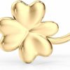 New Lavari Jewelers Lavari Jewelers 20 Gauge Curved Screw Flower Hearts Nose Ring For Women I 14K White Or Yellow Gold Nose Ring I Uni Stud Hypoallergenic Nostril Piercing Jewelry I 20G Body Piercing