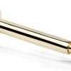 New Demira Real Diamond 6 Prong Nose Stud 14K Yellow Gold Nose Ring Internally Threaded 8 Mm Screw Back