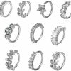 Best yfstyle Yfstyle 10Pcs Nose Rings For Women Nose Rings Studs Nose Piercings Jewelry Hoop Nose Rings Stainless Steel Nose Piercings Rings And Studs Nose Rings Set Nose Piercing Jewelry For Women Men